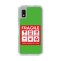 Slim Protection Case［ FRAGILE Sticker - Green ］