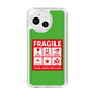 Slim Protection Case［ FRAGILE Sticker - Green ］