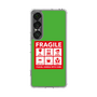 Slim Protection Case［ FRAGILE Sticker - Green ］