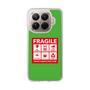 Slim Protection Case［ FRAGILE Sticker - Green ］