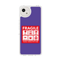 Slim Protection Case［ FRAGILE Sticker - Purple ］