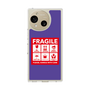 Slim Protection Case［ FRAGILE Sticker - Purple ］