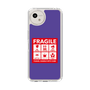 Slim Protection Case［ FRAGILE Sticker - Purple ］