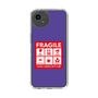 Slim Protection Case［ FRAGILE Sticker - Purple ］