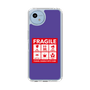 Slim Protection Case［ FRAGILE Sticker - Purple ］