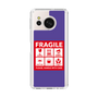 Slim Protection Case［ FRAGILE Sticker - Purple ］