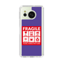 Slim Protection Case［ FRAGILE Sticker - Purple ］