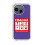 Slim Protection Case［ FRAGILE Sticker - Purple ］
