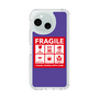Slim Protection Case［ FRAGILE Sticker - Purple ］