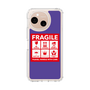 Slim Protection Case［ FRAGILE Sticker - Purple ］