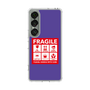 Slim Protection Case［ FRAGILE Sticker - Purple ］