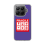 Slim Protection Case［ FRAGILE Sticker - Purple ］