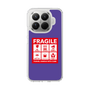 Slim Protection Case［ FRAGILE Sticker - Purple ］