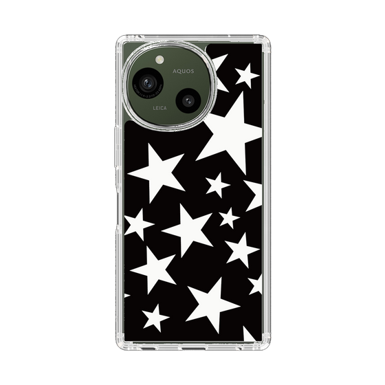 Slim Protection Case［ Stars - Black ］