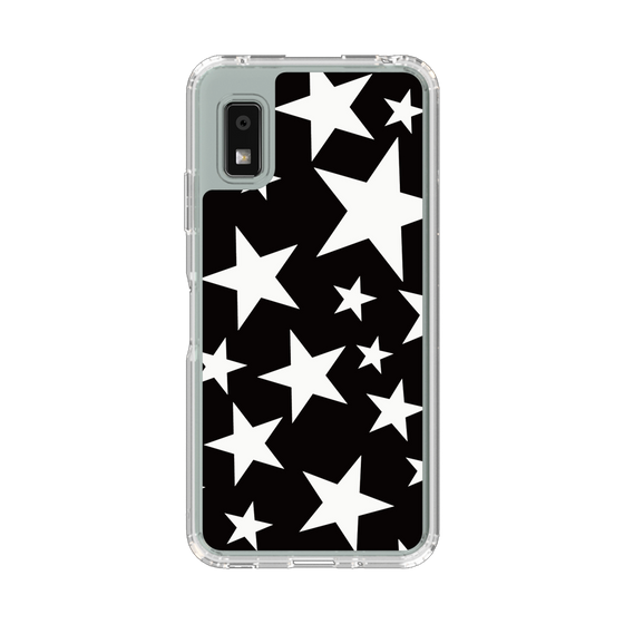 Slim Protection Case［ Stars - Black ］