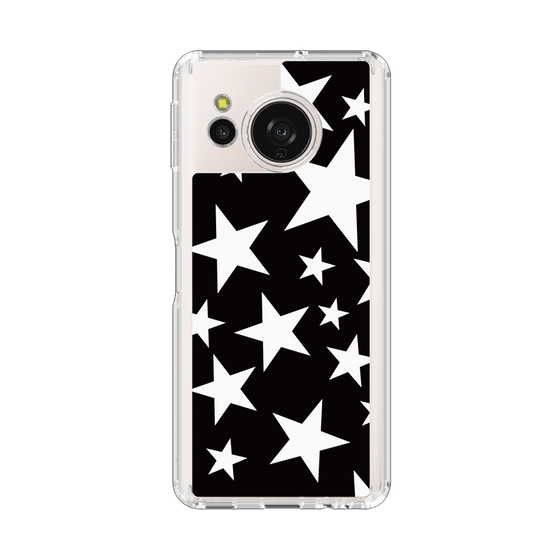 Slim Protection Case［ Stars - Black ］