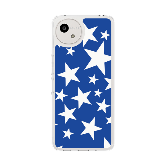 Slim Protection Case［ Stars - Blue ］