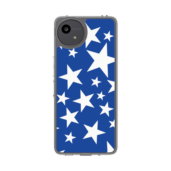Slim Protection Case［ Stars - Blue ］