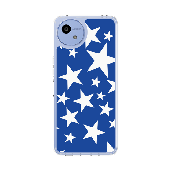 Slim Protection Case［ Stars - Blue ］