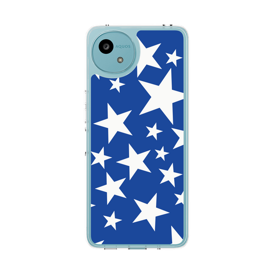 Slim Protection Case［ Stars - Blue ］
