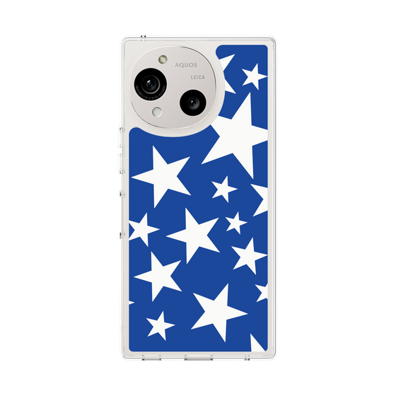 Slim Protection Case［ Stars - Blue ］