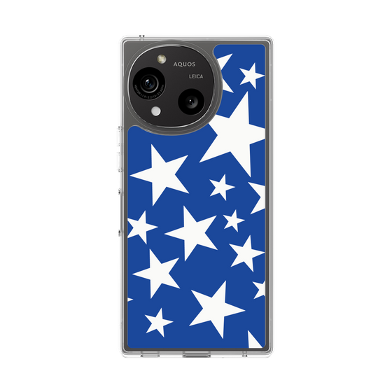Slim Protection Case［ Stars - Blue ］