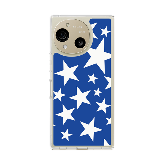 Slim Protection Case［ Stars - Blue ］