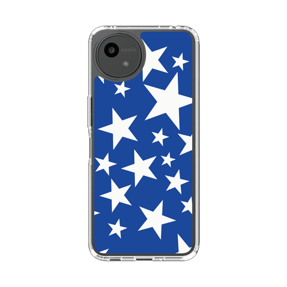 Slim Protection Case［ Stars - Blue ］