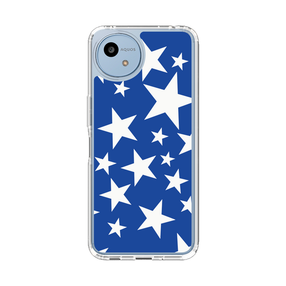 Slim Protection Case［ Stars - Blue ］