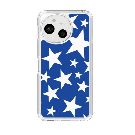 Slim Protection Case［ Stars - Blue ］