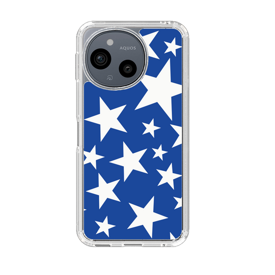Slim Protection Case［ Stars - Blue ］