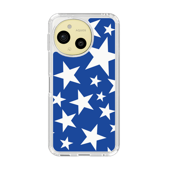 Slim Protection Case［ Stars - Blue ］