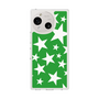 Slim Protection Case［ Stars - Green ］