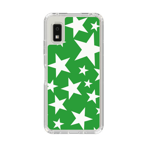 Slim Protection Case［ Stars - Green ］