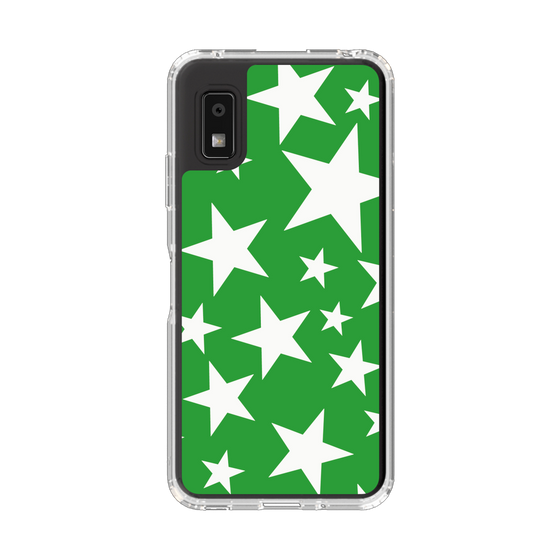 Slim Protection Case［ Stars - Green ］