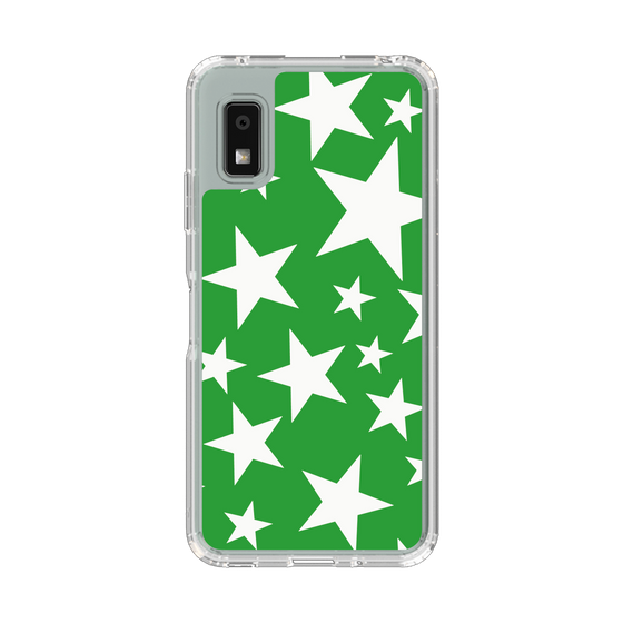 Slim Protection Case［ Stars - Green ］