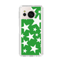 Slim Protection Case［ Stars - Green ］