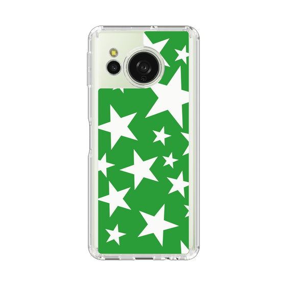 Slim Protection Case［ Stars - Green ］