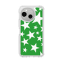 Slim Protection Case［ Stars - Green ］