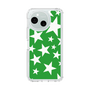 Slim Protection Case［ Stars - Green ］