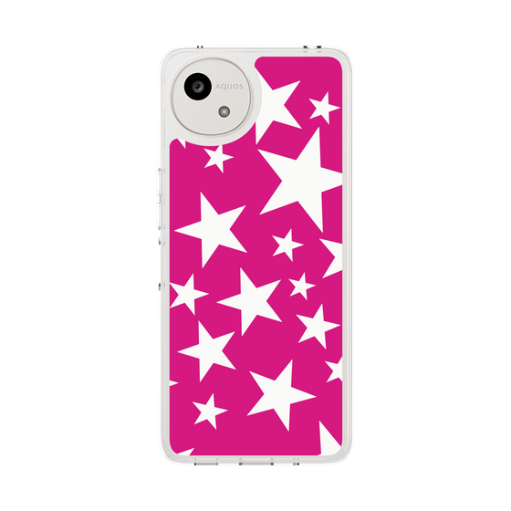 Slim Protection Case［ Stars - Pink ］