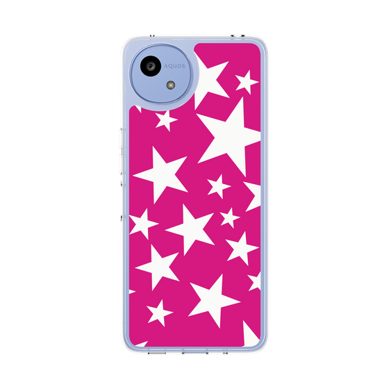 Slim Protection Case［ Stars - Pink ］