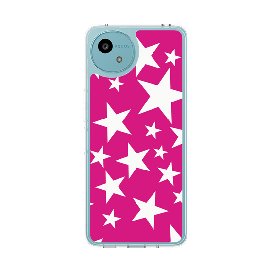 Slim Protection Case［ Stars - Pink ］