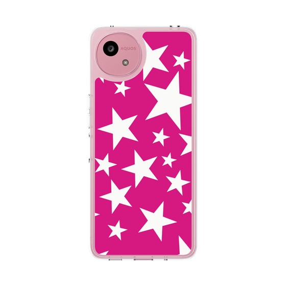 Slim Protection Case［ Stars - Pink ］