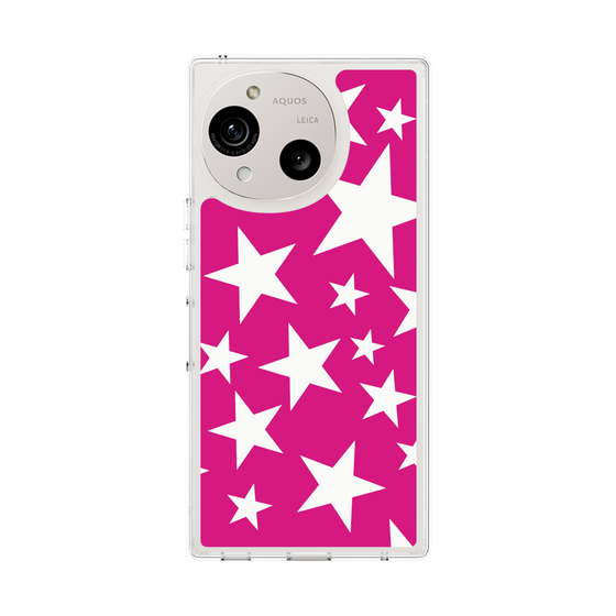 Slim Protection Case［ Stars - Pink ］