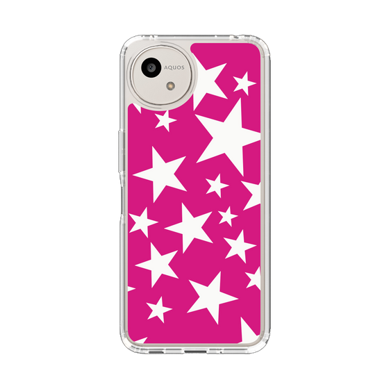 Slim Protection Case［ Stars - Pink ］