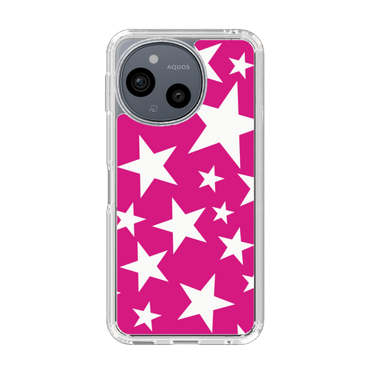 Slim Protection Case［ Stars - Pink ］