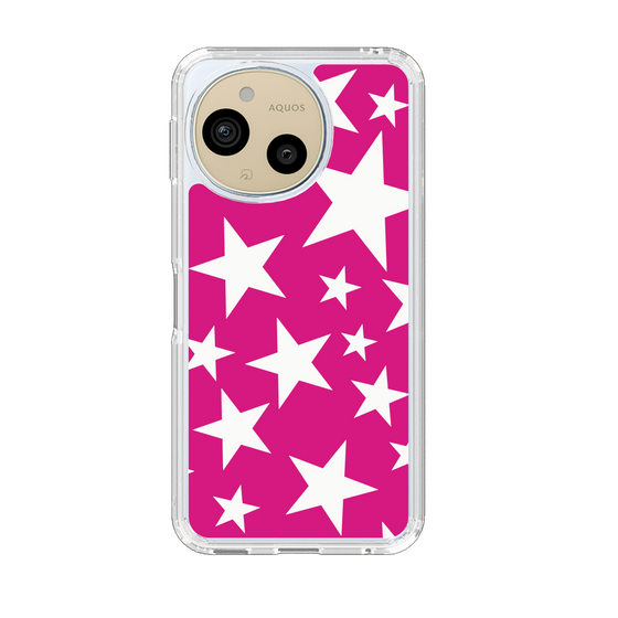 Slim Protection Case［ Stars - Pink ］