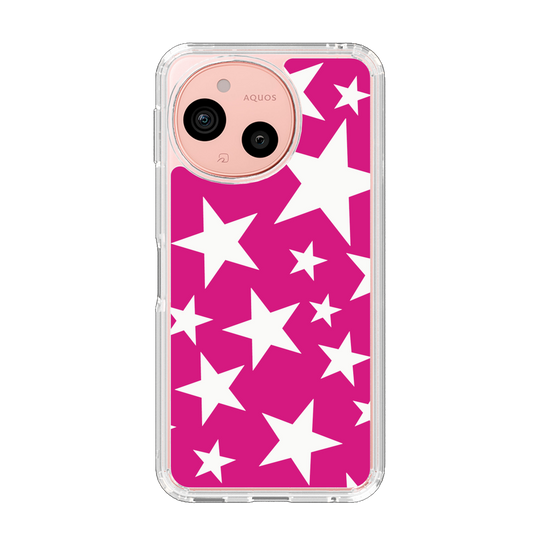 Slim Protection Case［ Stars - Pink ］
