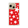 Slim Protection Case［ Stars - Red ］